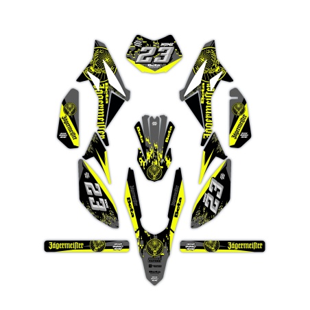 Kit déco moto Beta 50 e 125 4t | Kit d’autocollants personnalisés