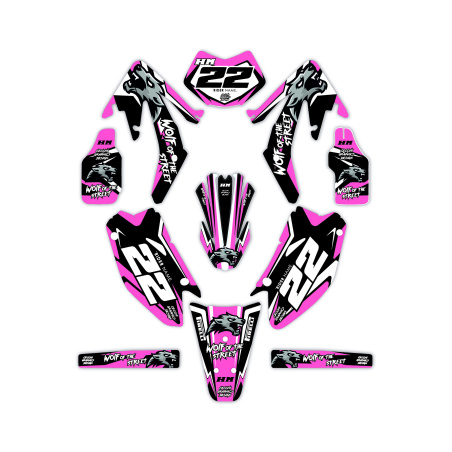 Hm and Vent 50 o 125 motorcycle graphics | Custom sticker kit