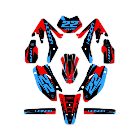 Hm and Vent 50 o 125 motorcycle graphics | Custom sticker kit