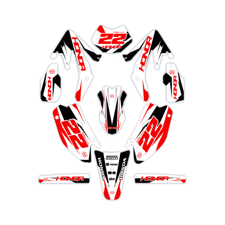 Hm and Vent 50 o 125 motorcycle graphics | Custom sticker kit
