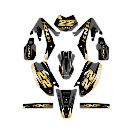 Hm and Vent 50 o 125 motorcycle graphics | Custom sticker kit