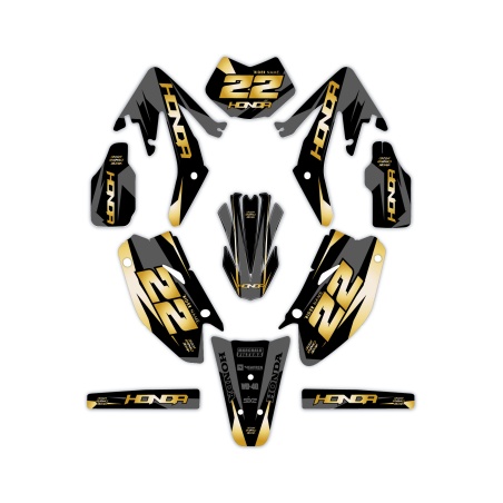 Hm and Vent 50 o 125 motorcycle graphics | Custom sticker kit