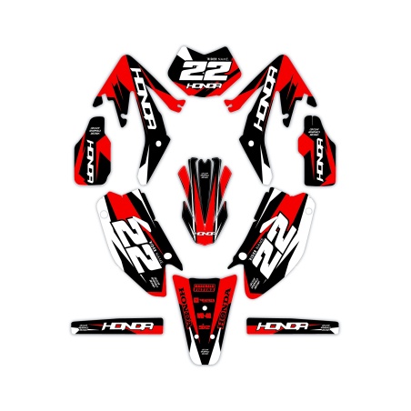 Hm and Vent 50 o 125 motorcycle graphics | Custom sticker kit