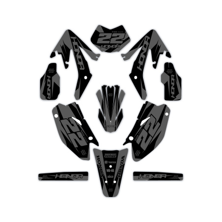 Kit déco moto Hm e Vent 50 o 125| Kit d’autocollants personnalisés