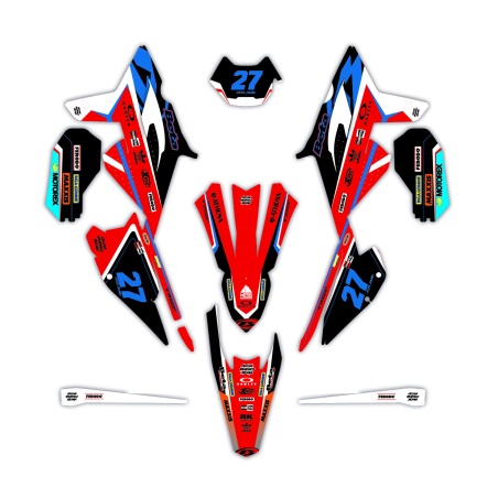 Beta motorcycle graphics | Custom sticker kit
