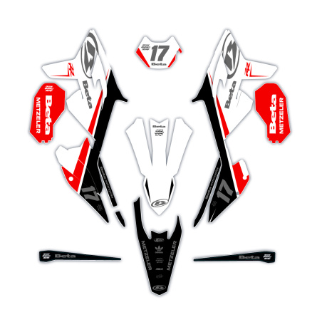 Beta motorcycle graphics | Custom sticker kit