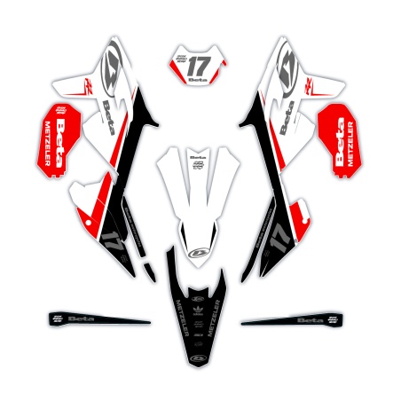 Beta motorcycle graphics | Custom sticker kit