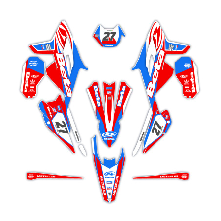 Beta motorcycle graphics | Custom sticker kit