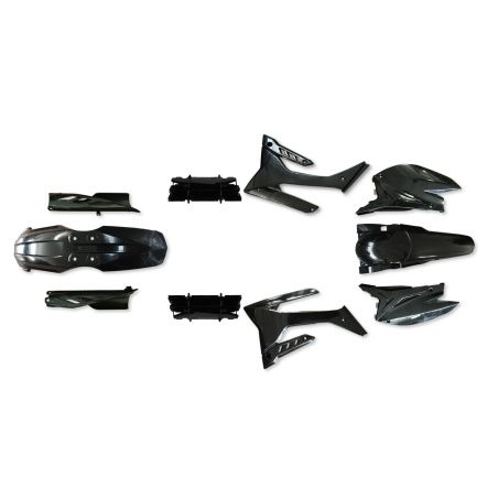 Kit Plastiche nere TM enduro 2T CARBURATORE DAL 2015 AL 2019