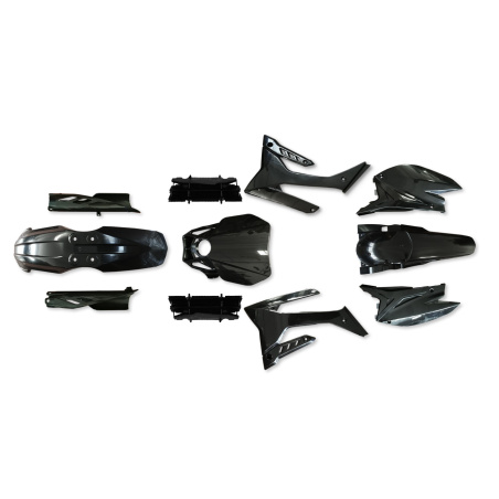 Kit Plastiche nere TM enduro 2T CARBURATORE 2020-2021