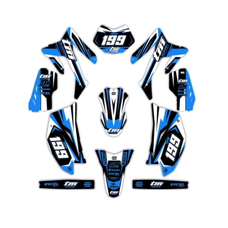 Tm motorcycle graphics | Custom sticker kit
