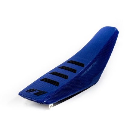 ONEGRIPPER RIBBED coprisella BLU NAVY e NERO - copertina sella - Seat Cover navy blue and black