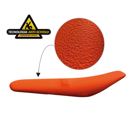 coprisella ARANCIONE - copertina sella SUPERGRIP antiscivolo CECCHI