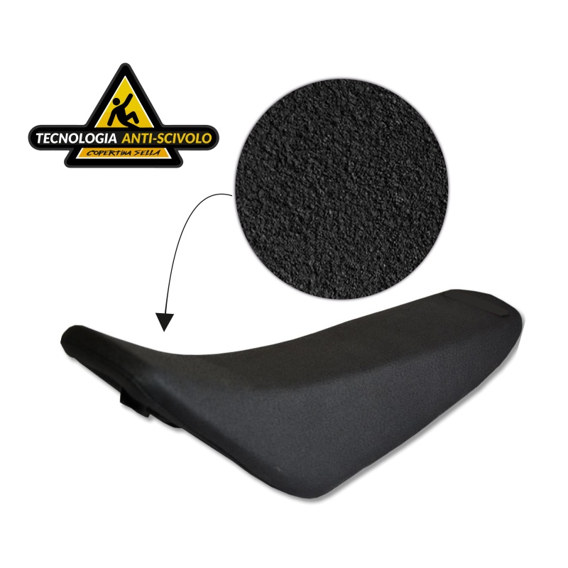PFIFF Coprisella In Cotone Nero - Proteggi Sella Inglese Con Fascia Elastica, Lavabile A 30°C