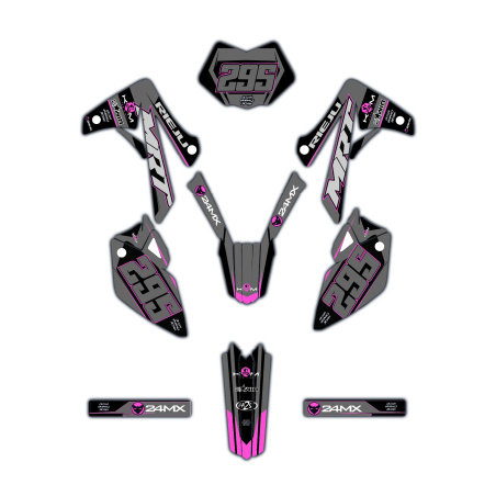 Kit déco moto Rieju | Kit d’autocollants personnalisés
