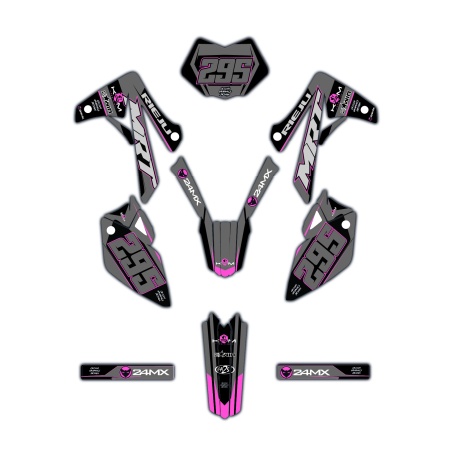 Kit déco moto Rieju | Kit d’autocollants personnalisés
