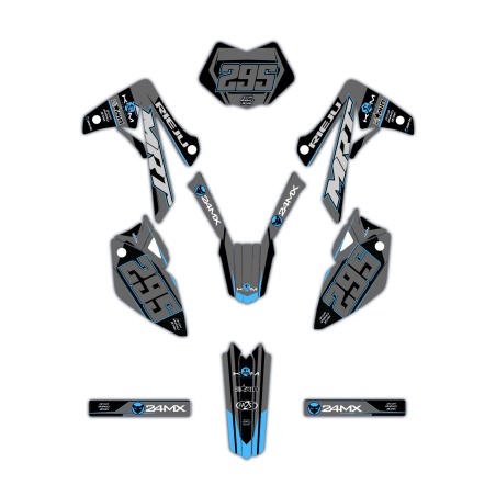 Kit déco moto Rieju | Kit d’autocollants personnalisés