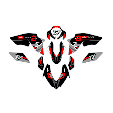 Kit déco moto Aprilia | Kit d’autocollants personnalisés