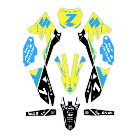 Kit déco moto Suzuki Valenti | Kit d’autocollants personnalisés