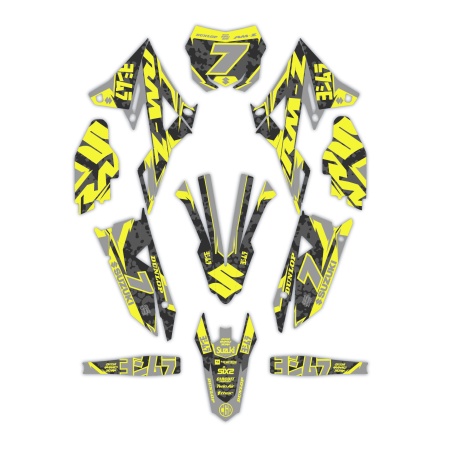 Kit déco moto Suzuki Valenti | Kit d’autocollants personnalisés