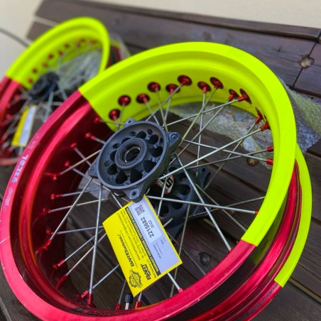 Kit Adesivi cerchi Motard bicolore | Personalizza le tue ruote