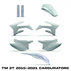 Kit Plastiche BIANCHE TM 2T CARBURATORE 2015-2021