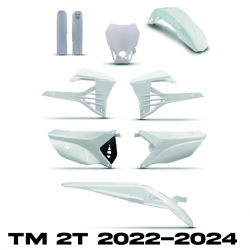 Kit Plastiche TM 2T fi 2022-2024 BIANCHE