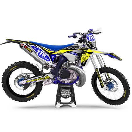 Kit déco moto Sherco | Kit d’autocollants personnalisés
