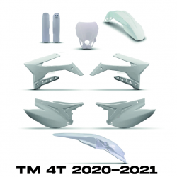 Kit Plastiche BIANCHE TM 4T 2020-2021