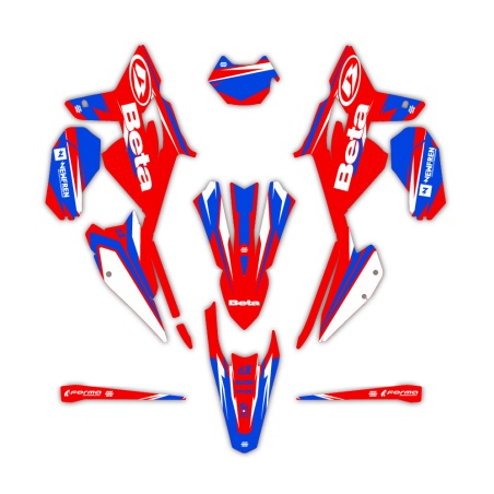 Beta motorcycle graphics | Custom sticker kit