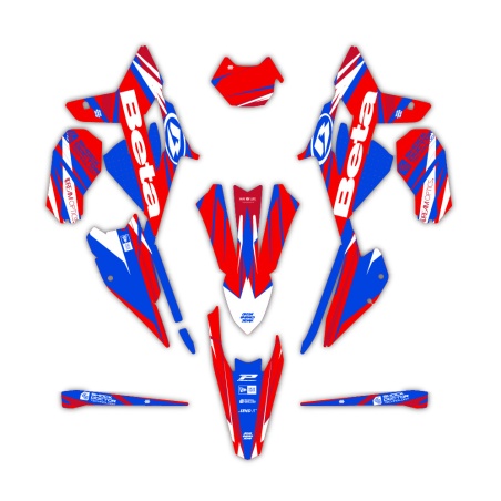 Beta motorcycle graphics | Custom sticker kit