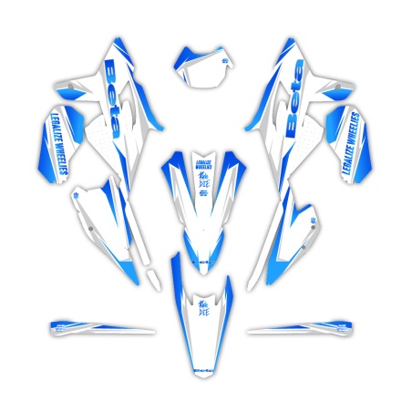 Beta motorcycle graphics | Custom sticker kit