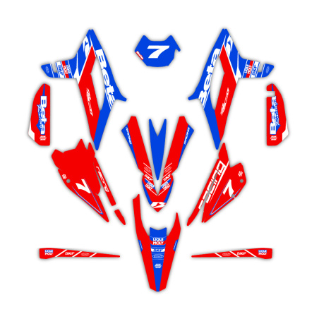 Beta motorcycle graphics | Custom sticker kit
