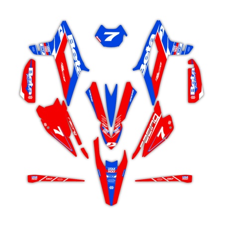 Beta motorcycle graphics | Custom sticker kit