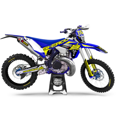 Kit déco moto Sherco | Kit d’autocollants personnalisés