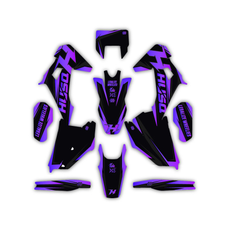 Kit déco moto Husqvarna | Kit d’autocollants personnalisés