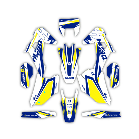 Kit déco moto Husqvarna | Kit d’autocollants personnalisés