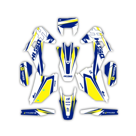 Kit déco moto Husqvarna | Kit d’autocollants personnalisés