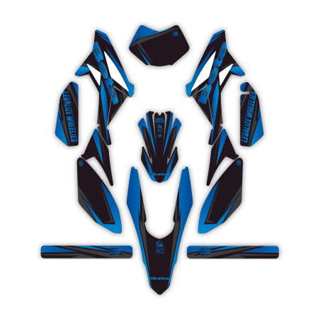 Kit déco moto Beta 50 e 125 4t | Kit d’autocollants personnalisés