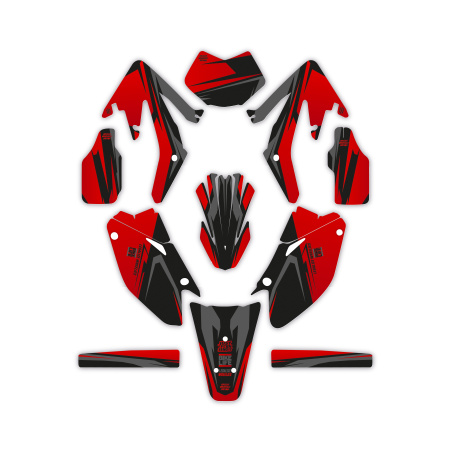 Kit déco moto Hm e Vent 50 o 125| Kit d’autocollants personnalisés