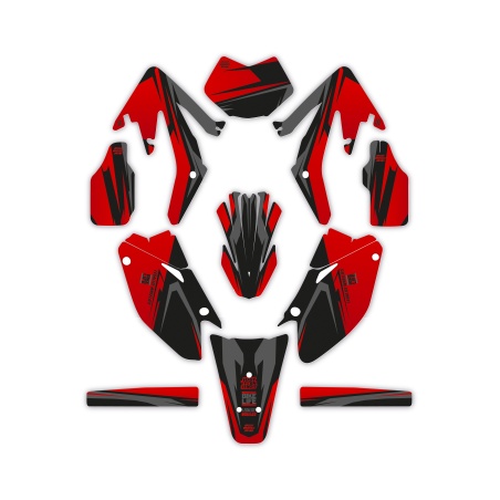 Kit déco moto Hm e Vent 50 o 125| Kit d’autocollants personnalisés