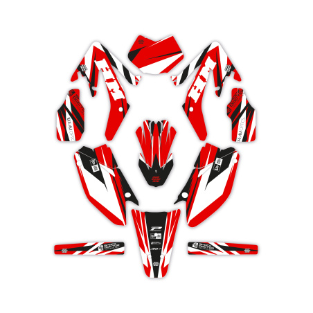Kit déco moto Hm e Vent 50 o 125| Kit d’autocollants personnalisés