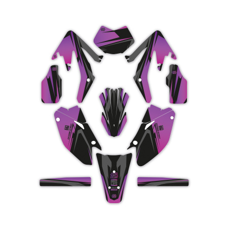 Kit déco moto Hm e Vent 50 o 125| Kit d’autocollants personnalisés
