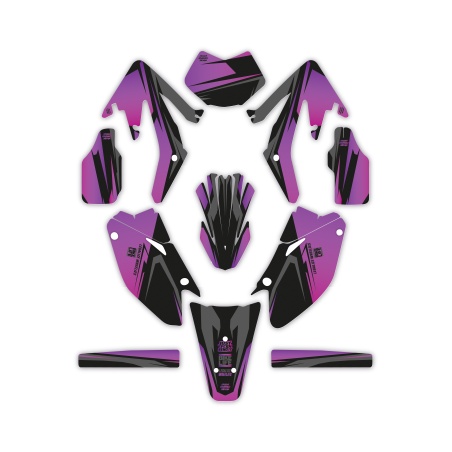 Kit déco moto Hm e Vent 50 o 125| Kit d’autocollants personnalisés