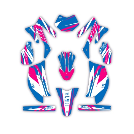 Tm motorcycle graphics | Custom sticker kit