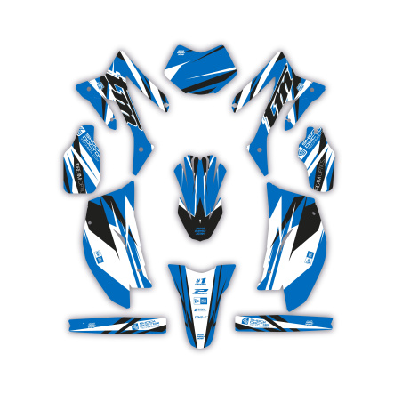 Kit déco moto Tm | Kit d’autocollants personnalisés