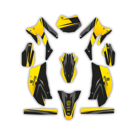 Kit déco moto Tm | Kit d’autocollants personnalisés
