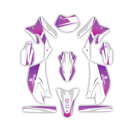 Kit déco moto Tm | Kit d’autocollants personnalisés