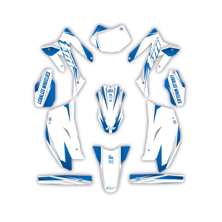 Kit déco moto Tm | Kit d’autocollants personnalisés