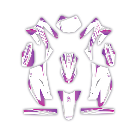 Kit déco moto Tm | Kit d’autocollants personnalisés